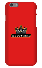King Zyrax WE OUT HERE iPhone Cases