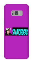 staticisdead Face Samsung Phone Cases