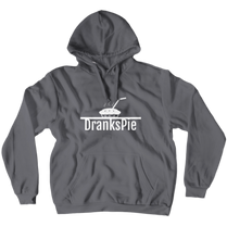 Hoodies (No-Zip/Pullover) white text