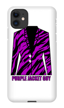 purple_jacket_guy iPhone Phone Cases