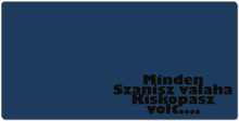 Szanisz XXL Gaming Egérpad