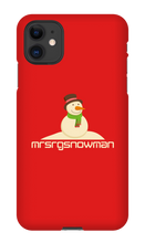 mrsrgsnowman iPhone Phone Cases