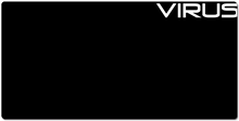 Virus XXL Gaming Mousepad (White Text)