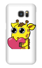 lexxlegion heart giraffe Samsung Phone Cases