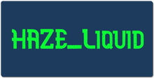 haze_liquid XXL Gaming Mousepad