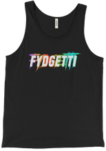 FYDGETTI Tank-Top White Text