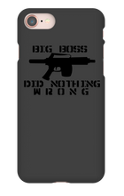 Big Boss Did Nothing Wrong iPhone Phone Case
