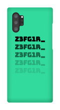 Z3FG1R_ Black Text Samsung Cases