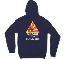 Welcome to the Blastzone Hoodies Back Print