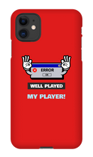 zebbson Well played iPhone Case