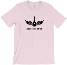 Carlos Music and Soul t-shirt Black Logo