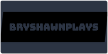 bryshawnplays XXL Gaming Mousepad