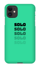 Fading Solo Text iPhone Phone Cases
