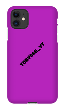 toby666_yt iPhone Phone Cases