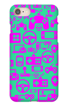 LMY gamer purple iPhone Phone Cases