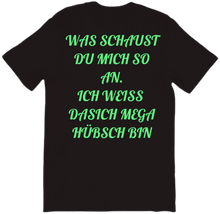 T-Shirt mit rückenschrift