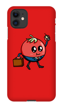 BUSINESS TOMAT iPhone Case