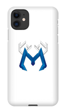 Blue logo iPhone Phone Cases