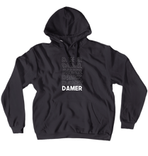 Damer Abstartc Hoodies (No-Zip/Pullover)