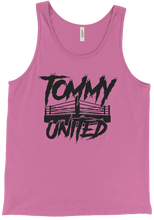 TommyUnited Black Logo Tank