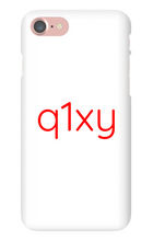 q1xy iPhone Phone Cases