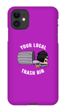 Trash Bin iPhone Phone Cases