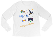 epikgamerfinley gaming long-sleeve-tee
