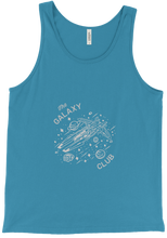 Galaxy Club Tank Top/White Logo