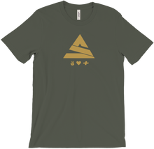 Peace Love Positivity x Scuffy Logo (Gold) T-Shirt