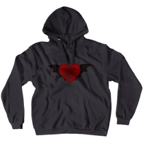Vampire Heart Bat Wings Hoodie