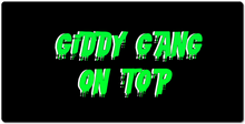 Giddy Gang Green XXL Mousepad!