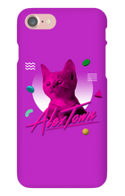 AlexTown Pink Cat Mascot iPhone Case