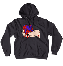 Bloody Heart Hoodies (No-Zip/Pullover)