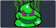 Toxic Shit XXL Gaming Mousepad