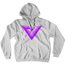 Vance Purple Logo Hoodies