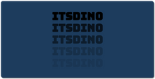 ItsDino Faded XXL Mousepad