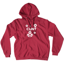 Cunt Hoodie - White Ink