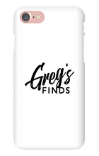 iPhone Case (Greg's Finds Logo)