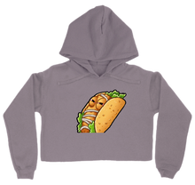 Lit taco crop hoodie