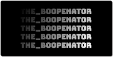 the_boopenator XXL Gaming Mousepad