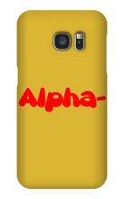Alpha- Samsung Phone Case