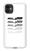 miss_g2020 iPhone Phone Cases