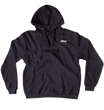 Felpa Isma Cappuccio Logo Bianco