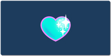 Sparkly Heart Gaming Mousepad