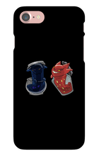 Red and Blue iPhone Phone Cases