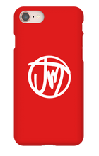 Jonah Moore iPhone Phone Cases (White Logo)
