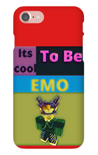 Its Cool To Be EMO iPhone Case(Color Bright  FTX)