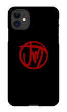 Jonah Moore iPhone Phone Cases (Red Logo)