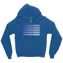 jensdafishy1 Zip Up Hoodie