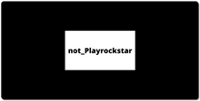 not_playrockstar XXL Gaming Mousepad